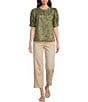 Westbound Pull-On High Rise Seam Pants - Image 5