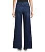 Westbound Pull On High Rise Wide Leg Pants, Color:Blue - Image 2
