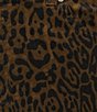 Westbound Pull-On Leopard Print Corduroy High Rise Skinny Pant - Image 4