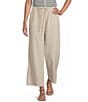 Westbound Pull On Linen-Blend Pants - Image 1