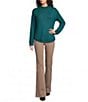 Westbound Pull-On Mid Rise Flare Leg Pants - Image 3
