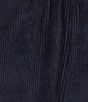 Westbound Coordinating Velour Rib Pull On Wide Leg Pants, Color:Dark Navy - Image 4