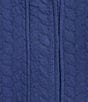 Westbound Quilted Button Front Vest, Color:Twilight Blue - Image 5