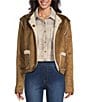 Westbound Reversible Collarless Button Front Jacket, Color:Cream - Image 4