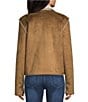 Westbound Reversible Collarless Button Front Jacket, Color:Cream - Image 5