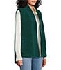 Westbound Reversible V-Neck Open Front Vest, Color:Rain Forest - Image 8