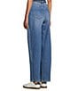 Westbound Self Belted Barrel Denim Pants, Color:True Vintage - Image 4
