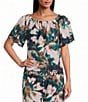 Westbound Short Sleeve Boat Neck Top - Image 1