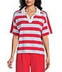 Westbound Short Sleeve collared Polo Top - Image 1