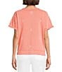 Westbound Short Sleeve Crew Neck Knit Pullover Top - Image 6