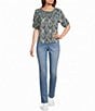 Westbound Short Sleeve Crew Neck Knit Top - Image 3