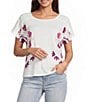 Westbound Short Sleeve Crew Neck Top - Image 1