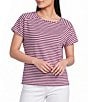 Westbound Short Sleeve Crew Neck Top - Image 1