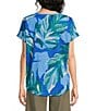 Westbound Short Sleeve Y-Neck Henley Top - Image 2