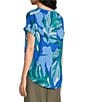 Westbound Short Sleeve Y-Neck Henley Top - Image 4