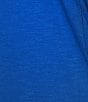 Westbound Solid 3/4 Sleeve Knit Crew Neck Top - Image 4