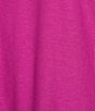 Westbound Solid 3/4 Sleeve Knit Crew Neck Top - Image 4