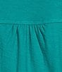 Westbound Solid Short Sleeve V-Neck Top - Image 4