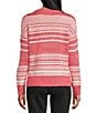 Westbound Stripe Jacquard Long Sleeve Crew Neck Sweater - Image 6