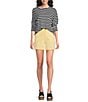 Westbound Perfect Outfit Picks Stripe Print 3/4 Sleeve Crew Neck Top - Image 3