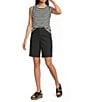 Westbound Perfect Outfit Picks Stripe Print Crew Neck Tank - Image 3