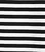 Westbound Perfect Outfit Picks Stripe Print Short Sleeve Crew Neck Tee - Image 5