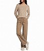 Westbound Striped Long Sleeve Crew Neck Knit Tee - Image 3