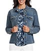 Westbound Terry Twill Cotton Blend Denim Jacket - Image 1