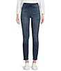 Color:Authentic Indigo - Image 1 - the HIGH RISE Fit Skinny Ankle Denim Pants