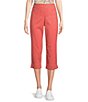 Color:Faded Rose - Image 1 - the HIGH RISE fit Skinny Cropped Pants