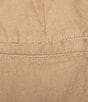Color:Natural - Image 4 - The ISLAND Pull-On Mid Rise Wide Leg Cargo Pocket Pants