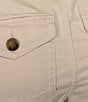 Westbound the Utility Crop Mid Rise Pull-On Pants, Color:Stone - Image 4