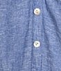 Westbound V-Neck Button Front Flutter Sleeve Top - Image 4
