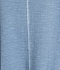 Westbound Waffle Solid Long Sleeve Crew Neck Pullover Top, Color:Windward Blue - Image 4