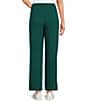 Westbound Coordinating Wide Leg Drawstring Knit Pants, Color:Rain Forest - Image 2