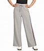 Westbound Wide Leg Mid Rise Drawstring Pants - Image 1