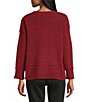 Westbound Wool Blend Long Sleeve Crew Neck Sweater - Image 2