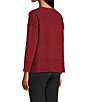 Westbound Wool Blend Long Sleeve Crew Neck Sweater - Image 4