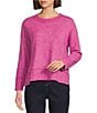 Westbound Wool Blend Long Sleeve Crew Neck Sweater - Image 1