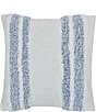 Color:Sky Blue - Image 1 - Beachwood Striped Square Pillow