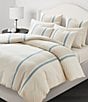 White Sand Breeze Striped Duvet Cover Mini Set - Image 1