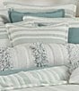 Color:Aqua - Image 2 - Cyprus 20#double; Square Decorative Pillow