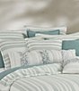 Color:Aqua - Image 2 - Cyprus Striped Pillow Sham