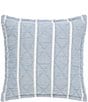 Color:Blue - Image 1 - Playa 20#double; Quilted Square Decorative Pillow
