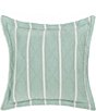 Color:Aqua - Image 1 - Playa 20#double; Quilted Square Decorative Pillow