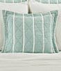 Color:Aqua - Image 2 - Playa 20#double; Quilted Square Decorative Pillow