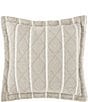 Color:Sand - Image 1 - Playa 20#double; Quilted Square Decorative Pillow