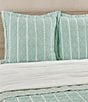 Color:Aqua - Image 2 - Playa Quilted Euro Sham