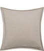 Color:Sand - Image 2 - South Seas Airy-Tumbled Textured Square Decorative Pillow Cover