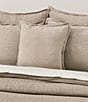 Color:Sand - Image 3 - South Seas Airy-Tumbled Textured Square Decorative Pillow Cover